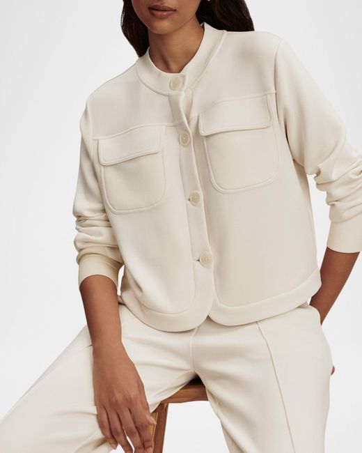 Varley Natural Hartwell Button-Front Jacket