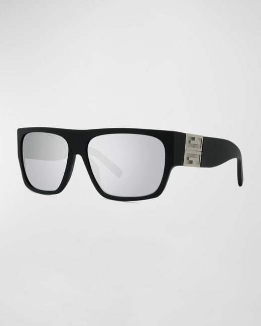 Givenchy Multicolor 4g Acetate Rectangle Sunglasses for men