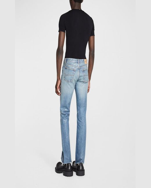 Balenciaga Blue Super Fitted Jeans for men
