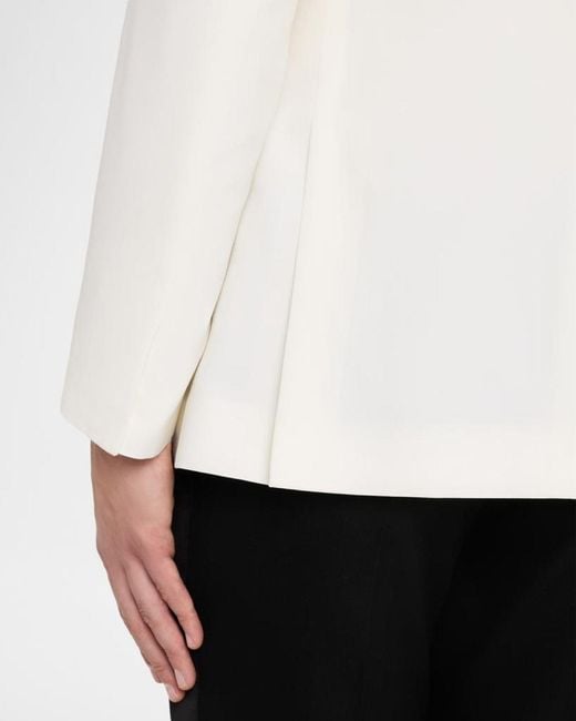 Brioni White Apos;S Trevi Single-Breasted Wool Dinner Jacket for men