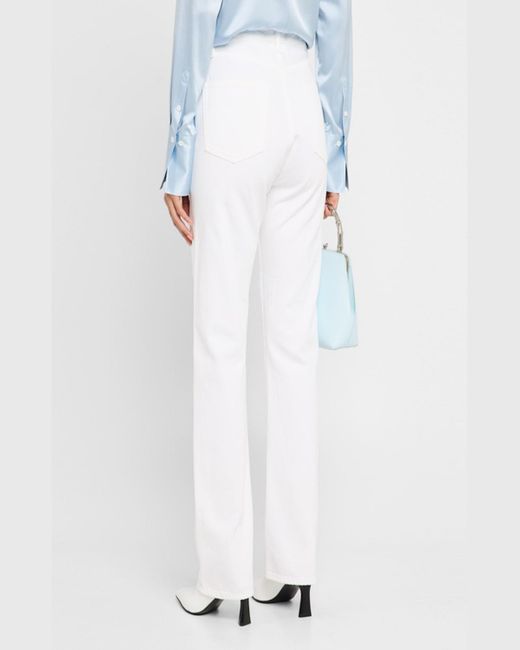 FRAME White The Vertical Jeans