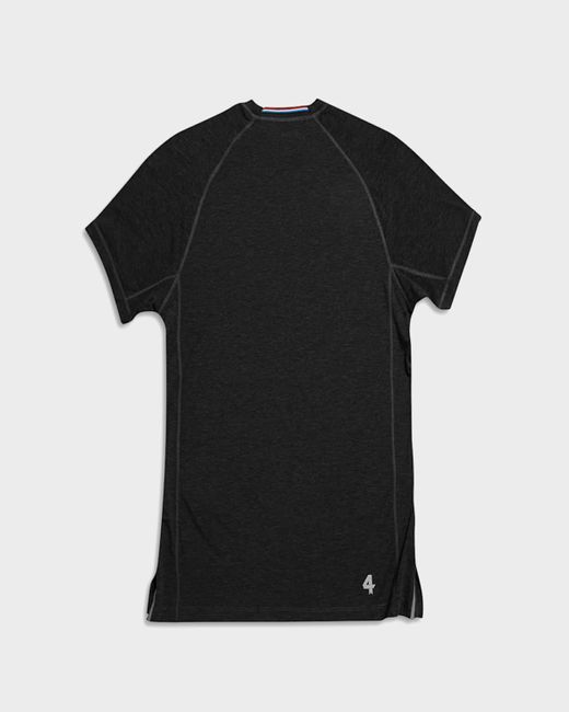 Fourlaps Black Level Heathered T-Shirt for men