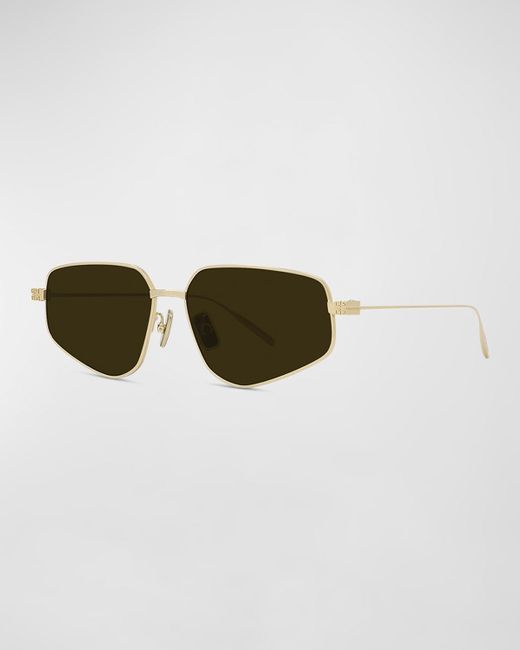 Givenchy Multicolor Gv Speed Metal Aviator Sunglasses for men
