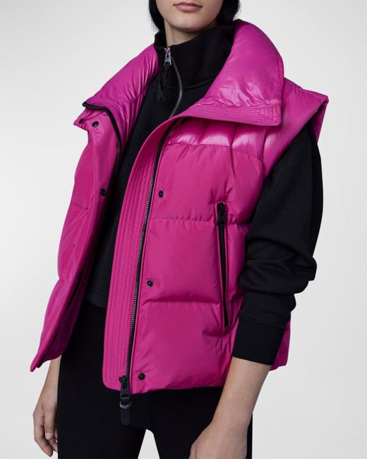 mackage pink puffer