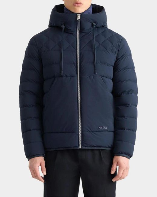 Mackage Blue Apos;S Bergen Down Jacket for men