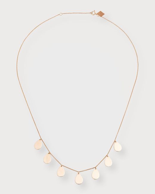 Ginette NY White 7 Bliss On Chain Necklace