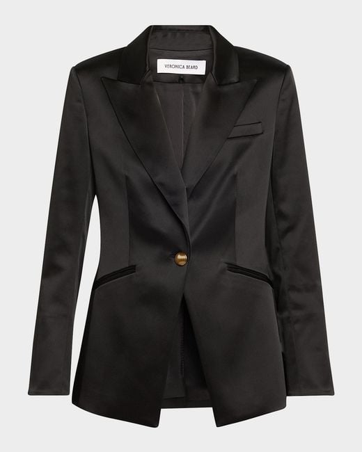 Veronica Beard Black Costello Dickey Jacket