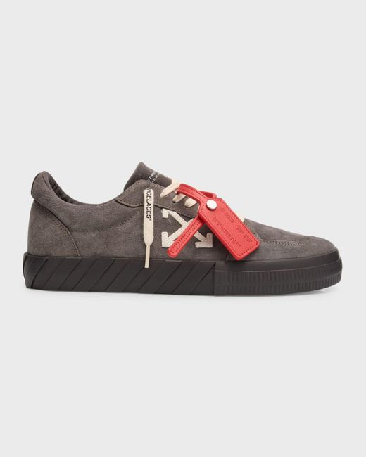 Off-White c/o Virgil Abloh Multicolor Vulcanized Suede Low-Top Sneakers for men