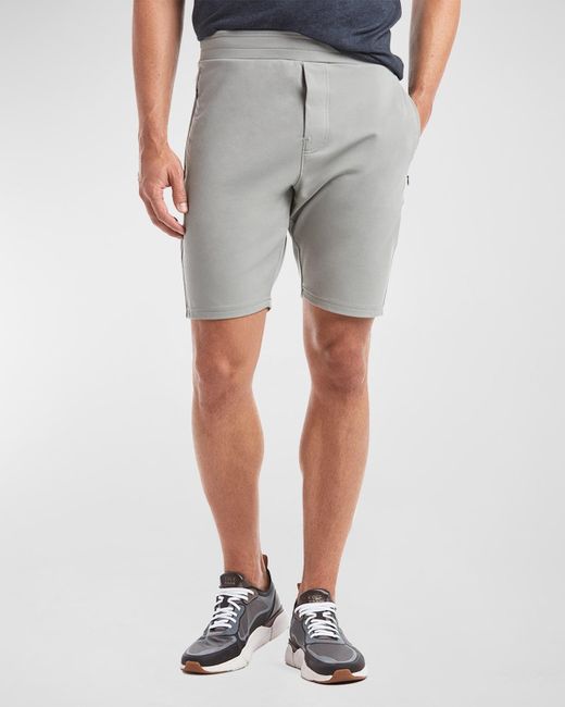 PUBLIC REC Gray All Day Every Day Stretch-Nylon Shorts for men