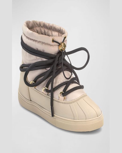 Inuikii Natural Lace-up Low Weather Boots