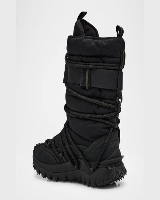 Moncler Brown Trailgrip Snow Scraper Gtx Snow Boots for men
