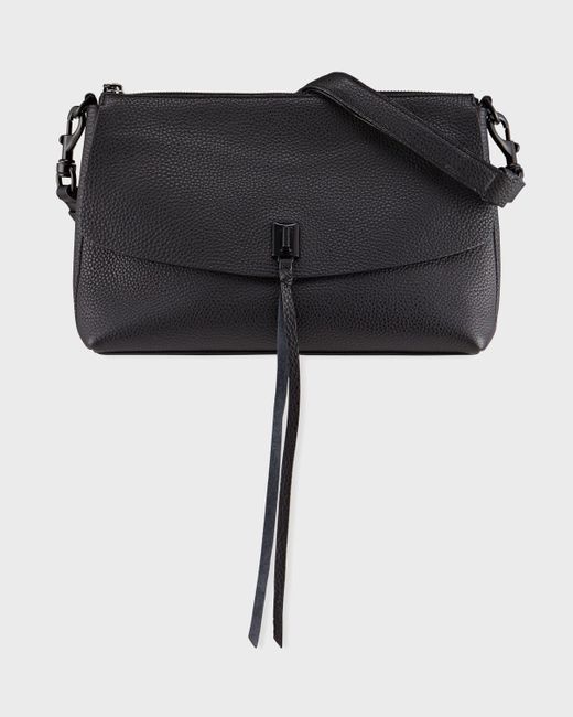 Rebecca Minkoff Darren Top Zip Leather Crossbody Bag