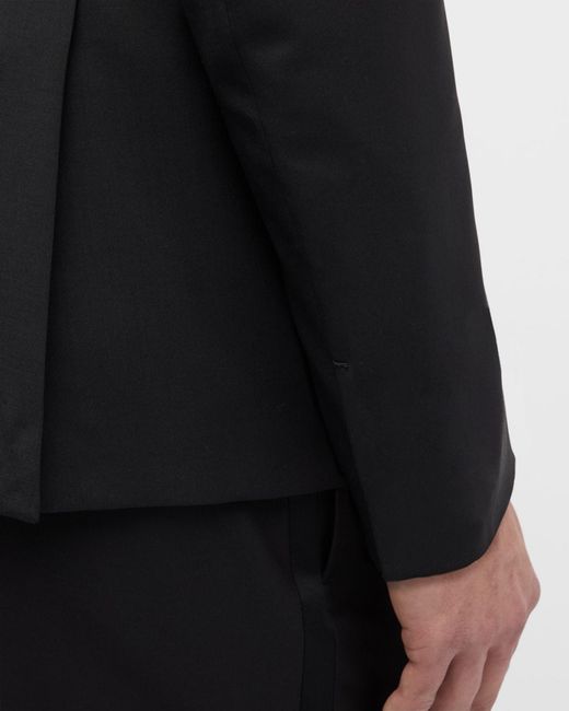 Zegna Black Apos;S Wool-Mohair Solid Tuxedo for men