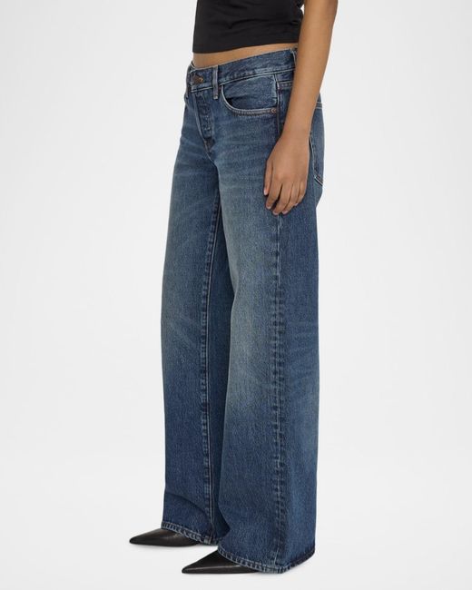 FRAME Blue The Pixie Jeans