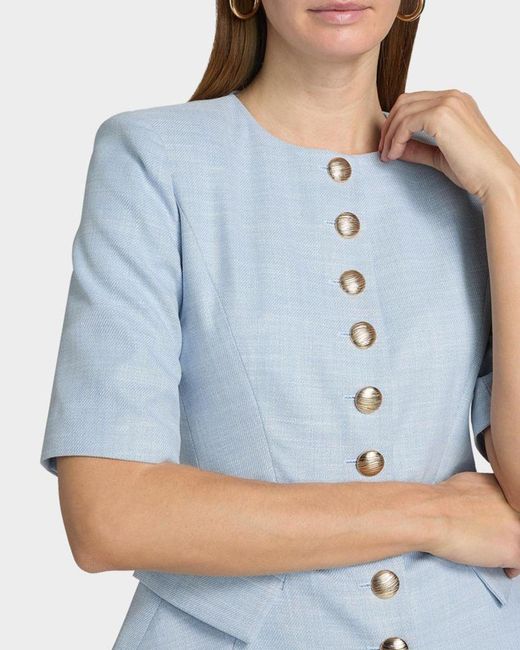 Generation Love Blue Adriana Chambray Jacket