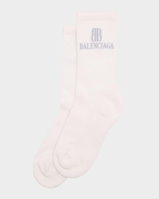 Balenciaga Pink Nano Bb Socks