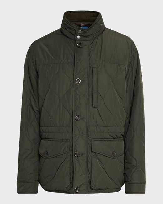 Polo Ralph Lauren Green The Eastham Quilted Jacket for men