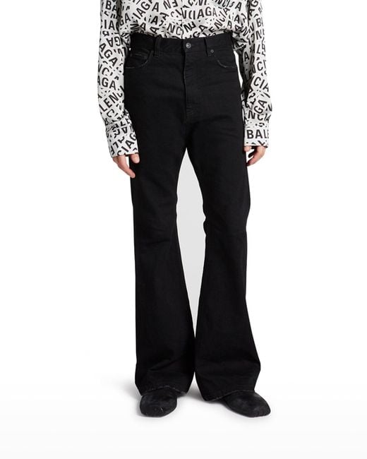 balenciaga jeans black