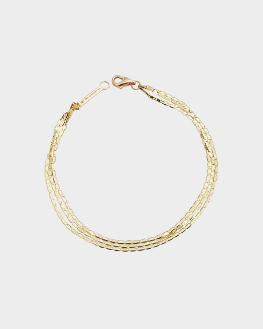 Lana Jewelry Yellow 14K Malibu 3-Strand Bracelet