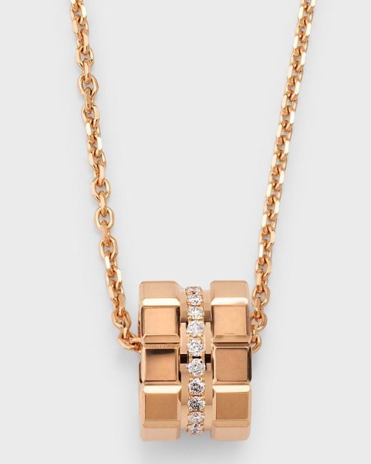 Chopard Ice Cube 18K Rose Gold Bracelet, Size Medium