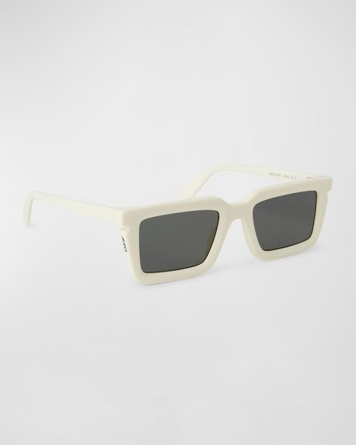 Off-White c/o Virgil Abloh Multicolor Tucson Acetate Square Sunglasses for men