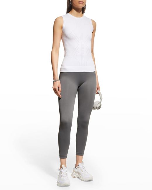 BLANC NOIR Gray Full Length Solid Infinity Top