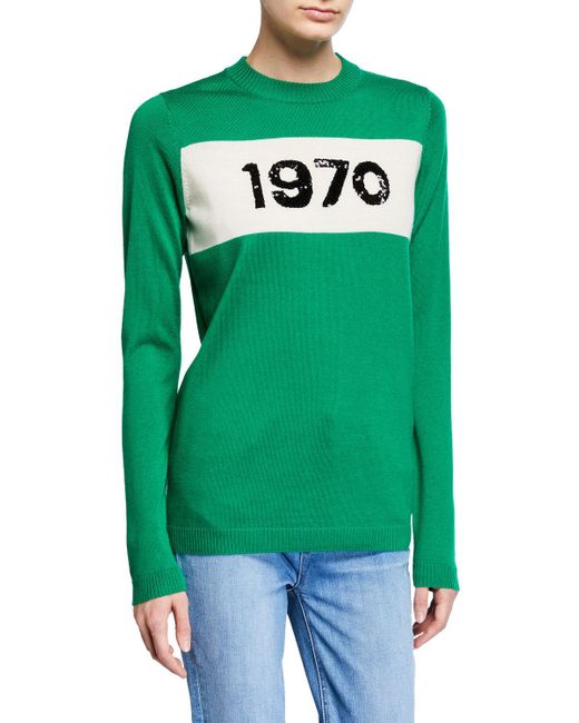 green sequin sweater