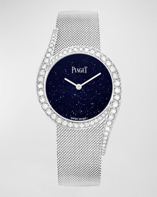 Piaget Blue Limelight Gala 32mm 18k White Gold Limited Edition Watch