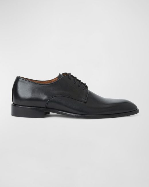 Bruno Magli Black Salerno Leather Oxford Loafers for men