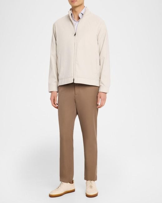 Peter Millar Natural Apos;S Bleecker Wind-Resistant Jacket for men