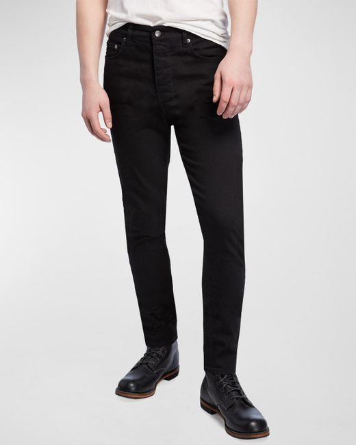 Ksubi Black Chitch Laid-Back Jeans for men