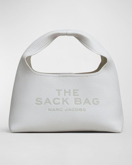 Marc Jacobs Gray The Mini Sack Bag
