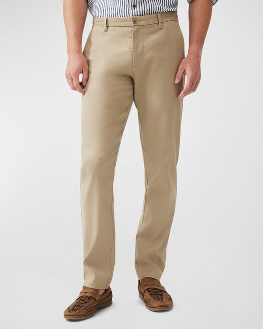 Rodd & Gunn Natural Hurleyville Summer Suit Pants for men