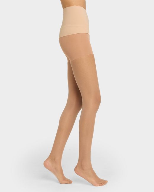 Commando White Essential Control Sheer Microfiber Tights