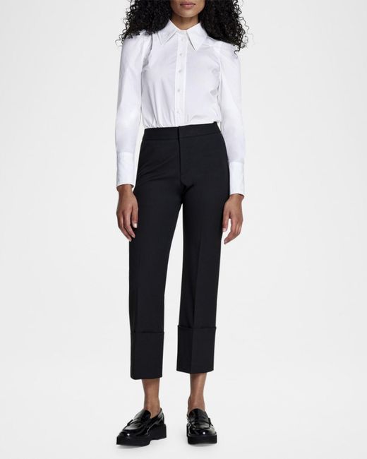 Smythe Blue Cuffed Flood Pants