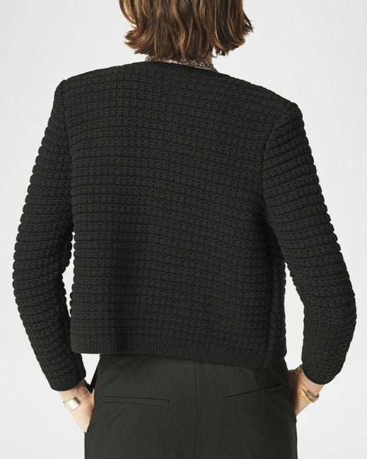 Ba&sh Black Gaspard Cardigan