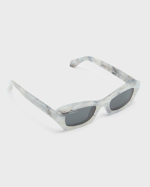 Off-White c/o Virgil Abloh Multicolor Venezia Acetate Rectangle Sunglasses for men