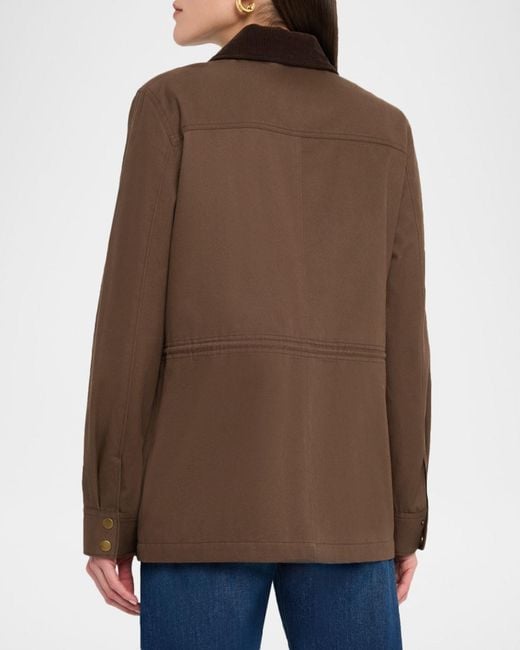 PAIGE Brown Horizon Barn Jacket