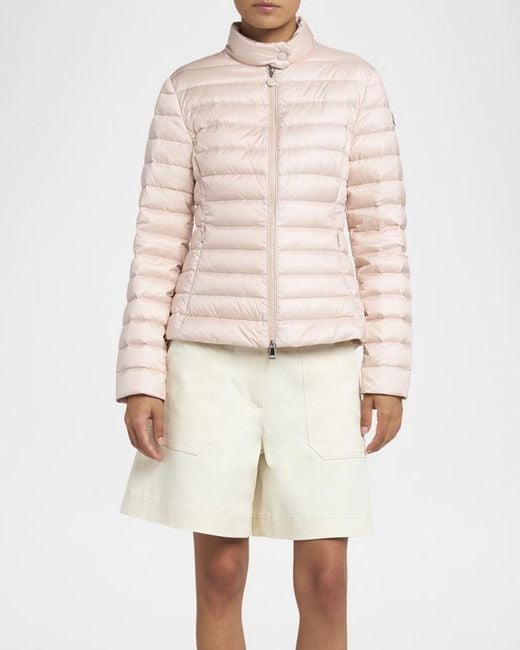 Moncler Pink Igelle Down Puffer Jacket