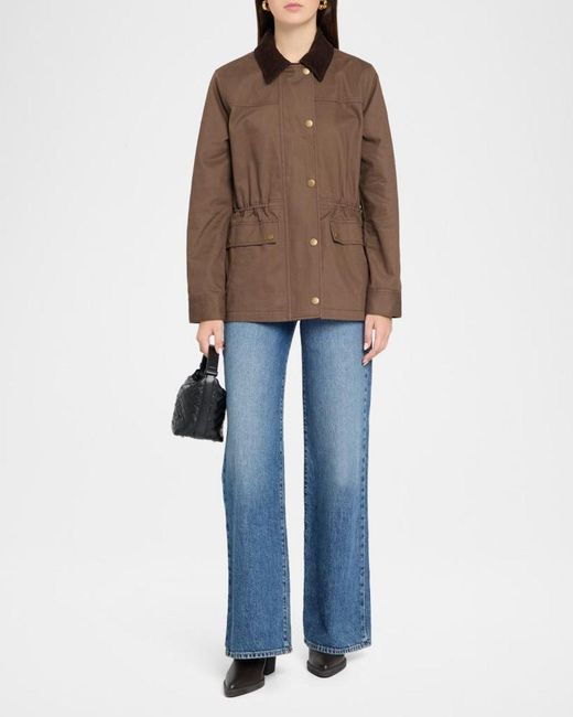 PAIGE Brown Caleb Barn Jacket