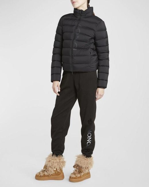 Moncler Black Cerces Puffer Jacket