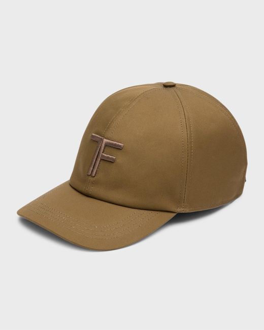 Tom Ford Natural Tf-logo Baseball Cap for men