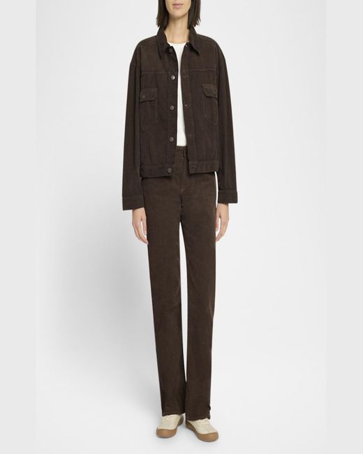 The Row Black Ness Corduroy Jacket