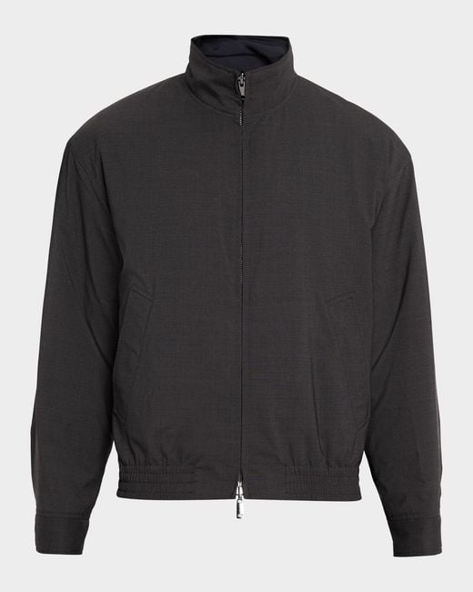 Theory Gray Apos;S St. Clair Reversible Jacket for men