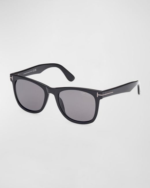 Tom Ford Multicolor Kevyn Polarized Acetate Square Sunglasses for men