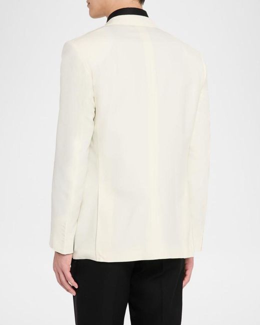 Canali Natural Apos;S Wool Peak Lapel Dinner Jacket for men