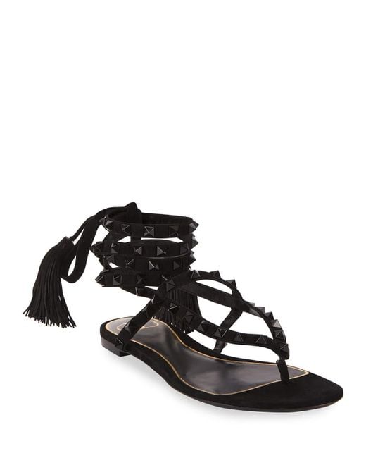 valentino garavani flat sandals