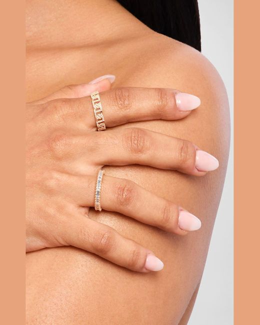 Lana Jewelry Metallic Flawless Mykonos Ring With Diamonds