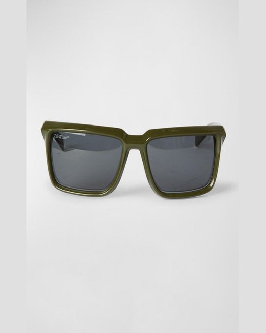 Off-White c/o Virgil Abloh Multicolor Portland Rectangle Acetate Sunglasses for men