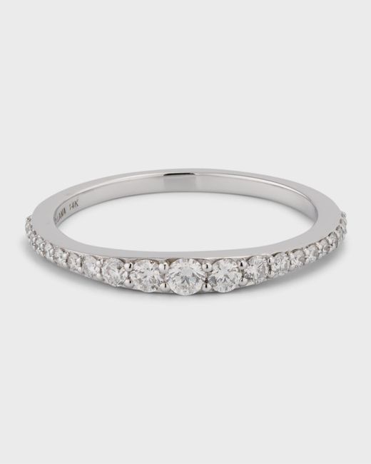 Lana Jewelry Gray Flawless Graduating Ring